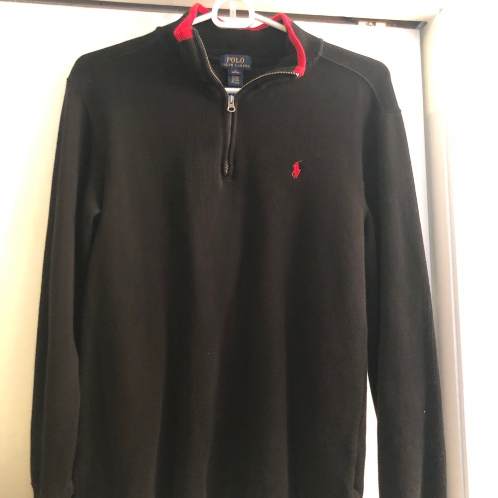 Ralph Lauren pull over zip up